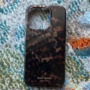 Kate Spade Brown Protective Phone Case - iPhone 16 Pro